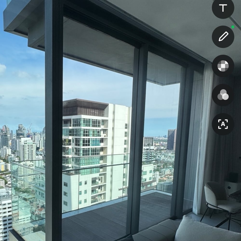 Sparkling Clean Balcony at Marque Sukhumvit