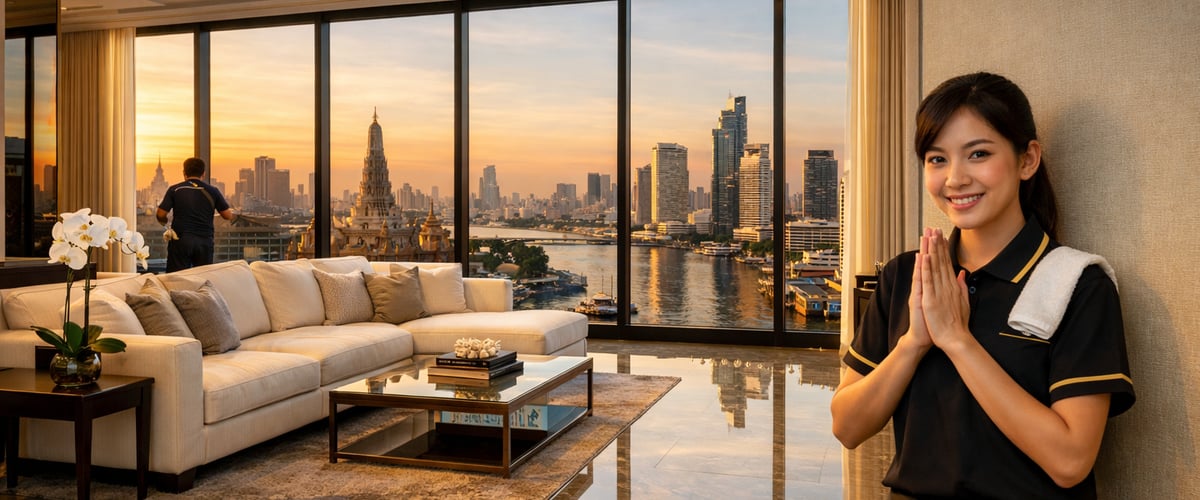 Deep Home Cleaning for Bangkok's Finest Residences - Khun Clean Elite
