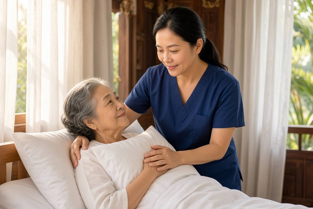 Bedridden Patient Care at Home in Thailand | Elder Thai