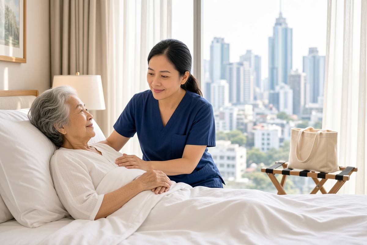 Hotel Recovery Care After Surgery in Thailand | Elder Thai