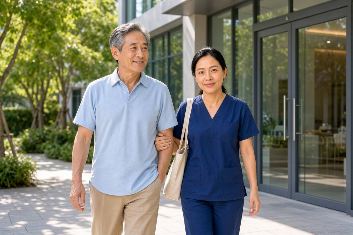 Elderly Transport & Errands Companion in Thailand
