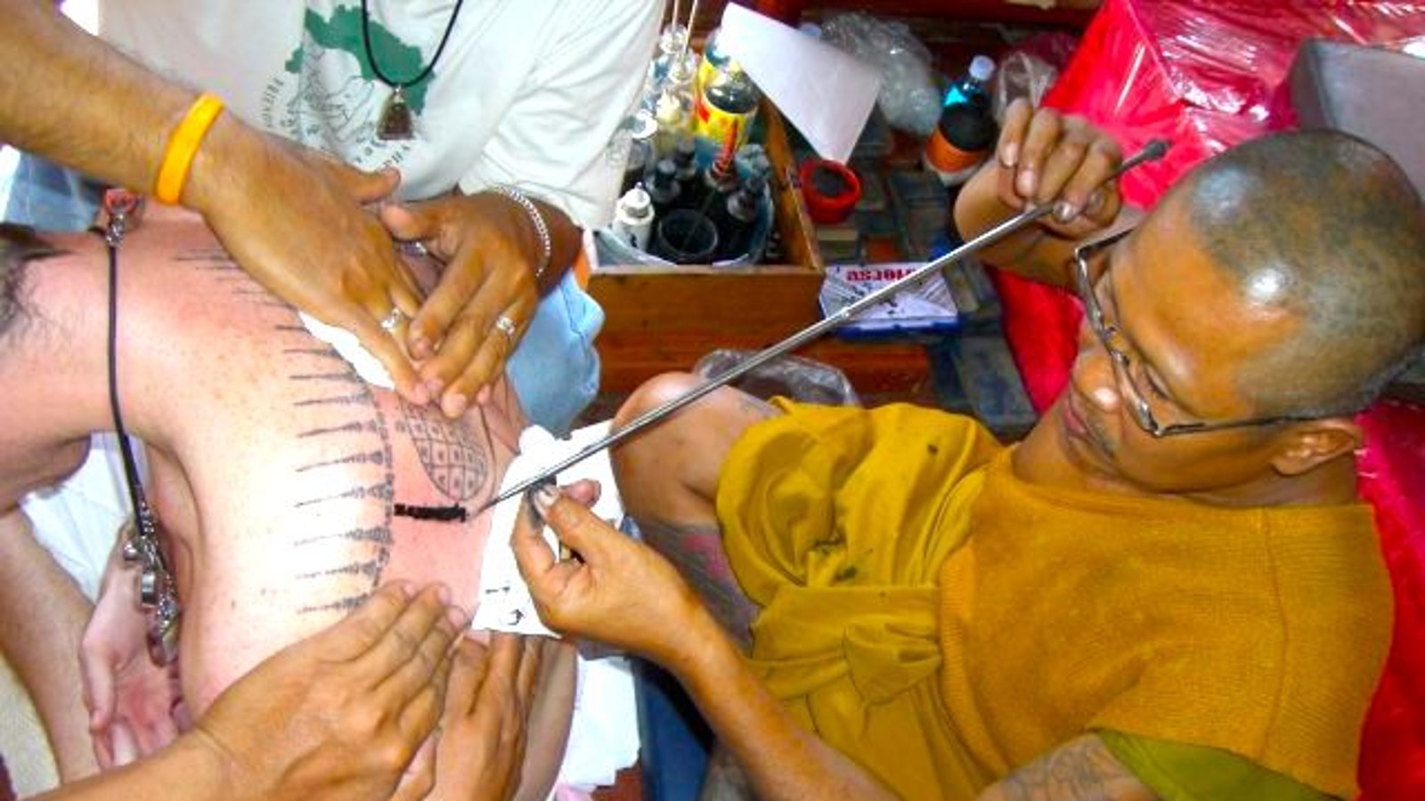 What are those back Tattoos in Thailand?