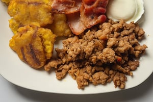 Hearty Island Breakfast Plate
