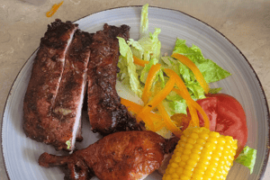 Barbecue Ribs & Chicken
