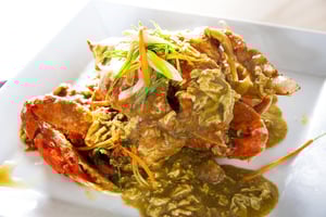 Jamaican Curried Crab/Shrimp