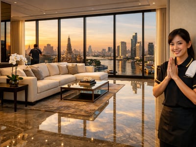 Deep Home Cleaning for Bangkok's Finest Residences