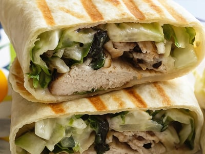 Jerk Chicken Wrap
