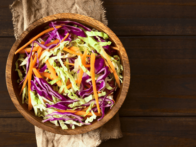 Jamaican Raw Vegetable Salad