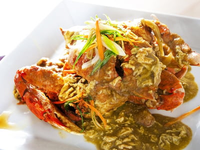 Jamaican Curried Crab/Shrimp