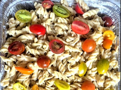 Herbed Pasta Salad with Cherry Tomatoes