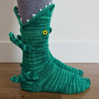 Alligator socks