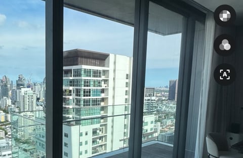 Sparkling Clean Balcony at Marque Sukhumvit