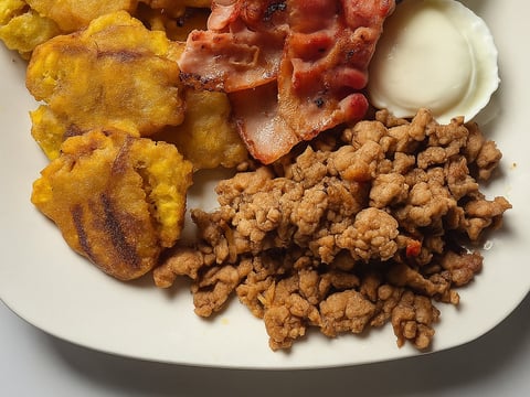 Hearty Island Breakfast Plate