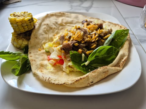 Jerk Chicken and Naan