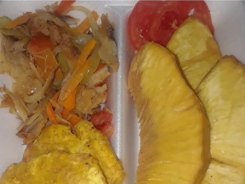 Jamaican Stir-Fried Saltfish