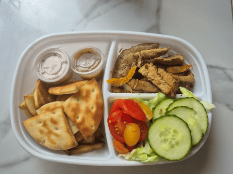 Roast Pork Mezze Box