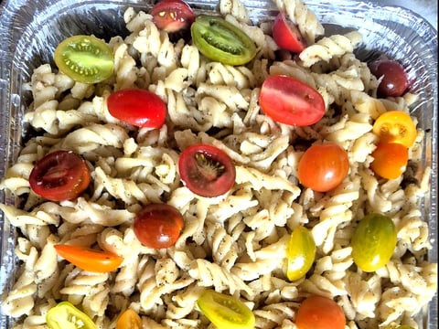 Herbed Pasta Salad with Cherry Tomatoes