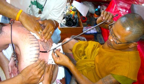 What are those back Tattoos in Thailand?