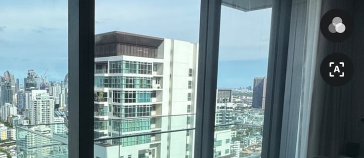 Sparkling Clean Balcony at Marque Sukhumvit