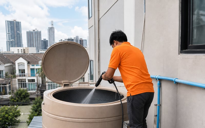 Water Tank Cleaning