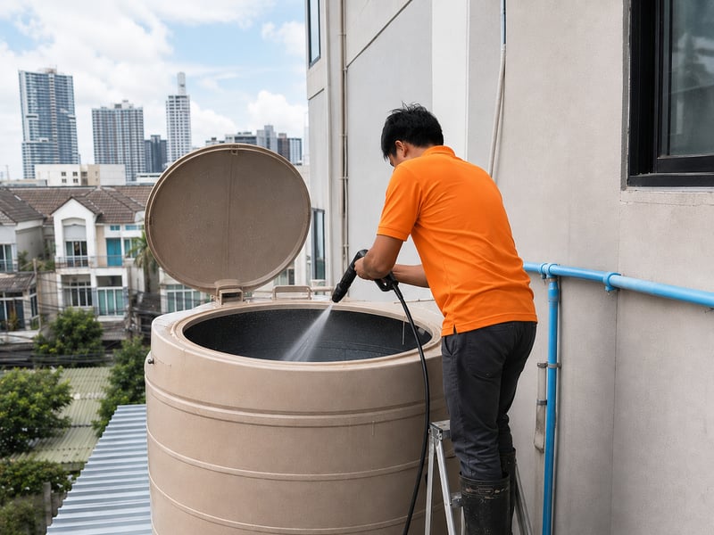 Water Tank Cleaning