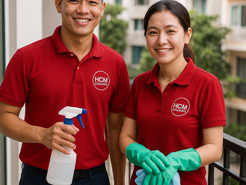 Condo Balcony Cleaning Service in HCM