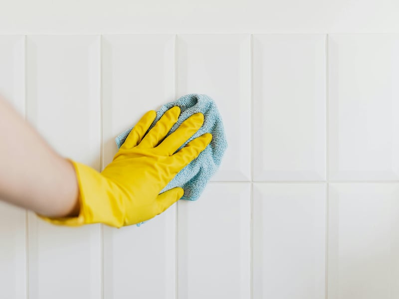 Wall Tile Cleaning