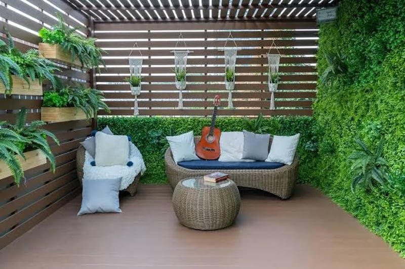 Balcony Furniture Cleaning Service
