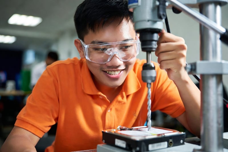 Hard Drive and SSD Destruction Service Bangkok - Data Destruction Bangkok