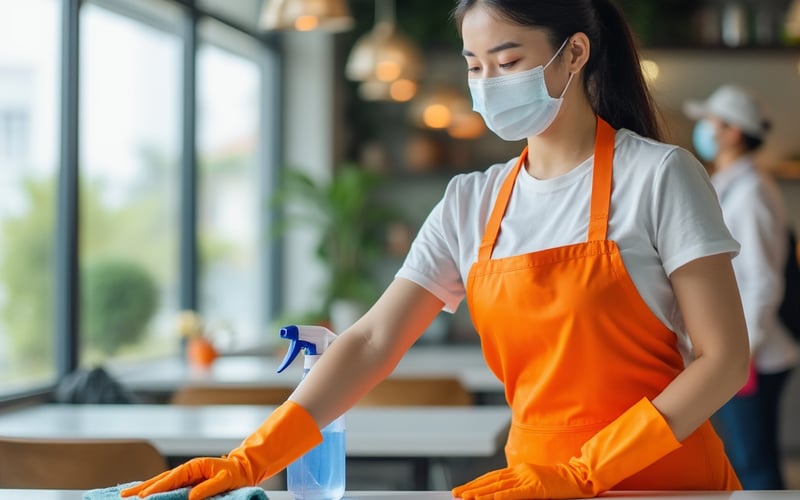 Retail Store Deep Cleaning Service