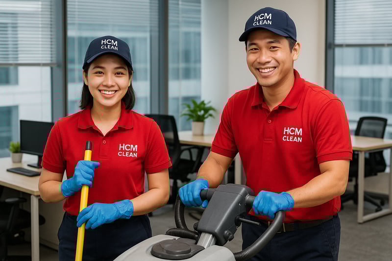 Commercial Office Cleaning Service in HCM