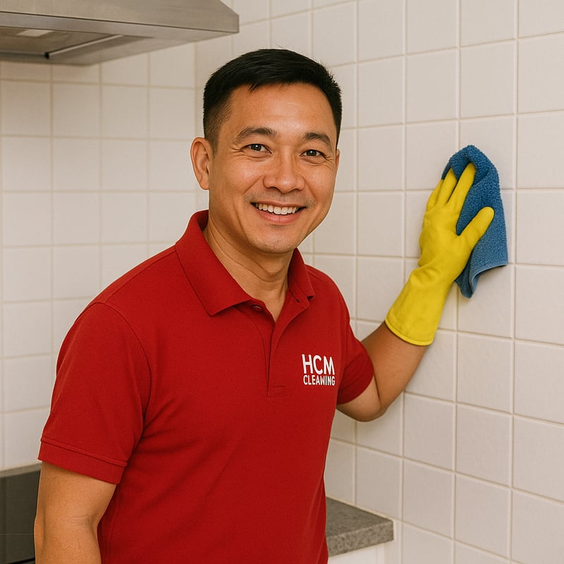 Kitchen Tile Cleaning Service in HCM