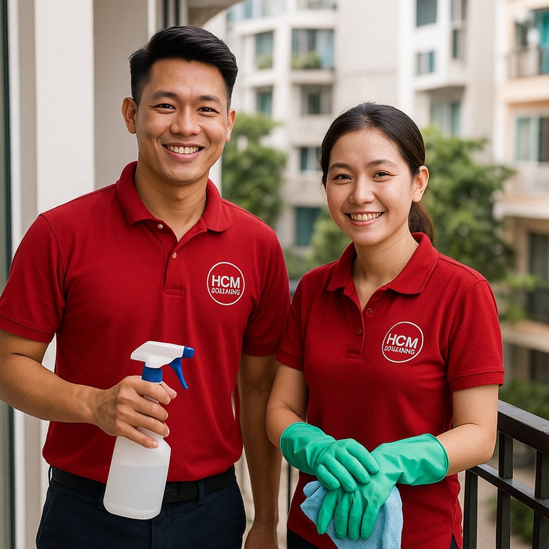 Condo Balcony Cleaning Service in HCM
