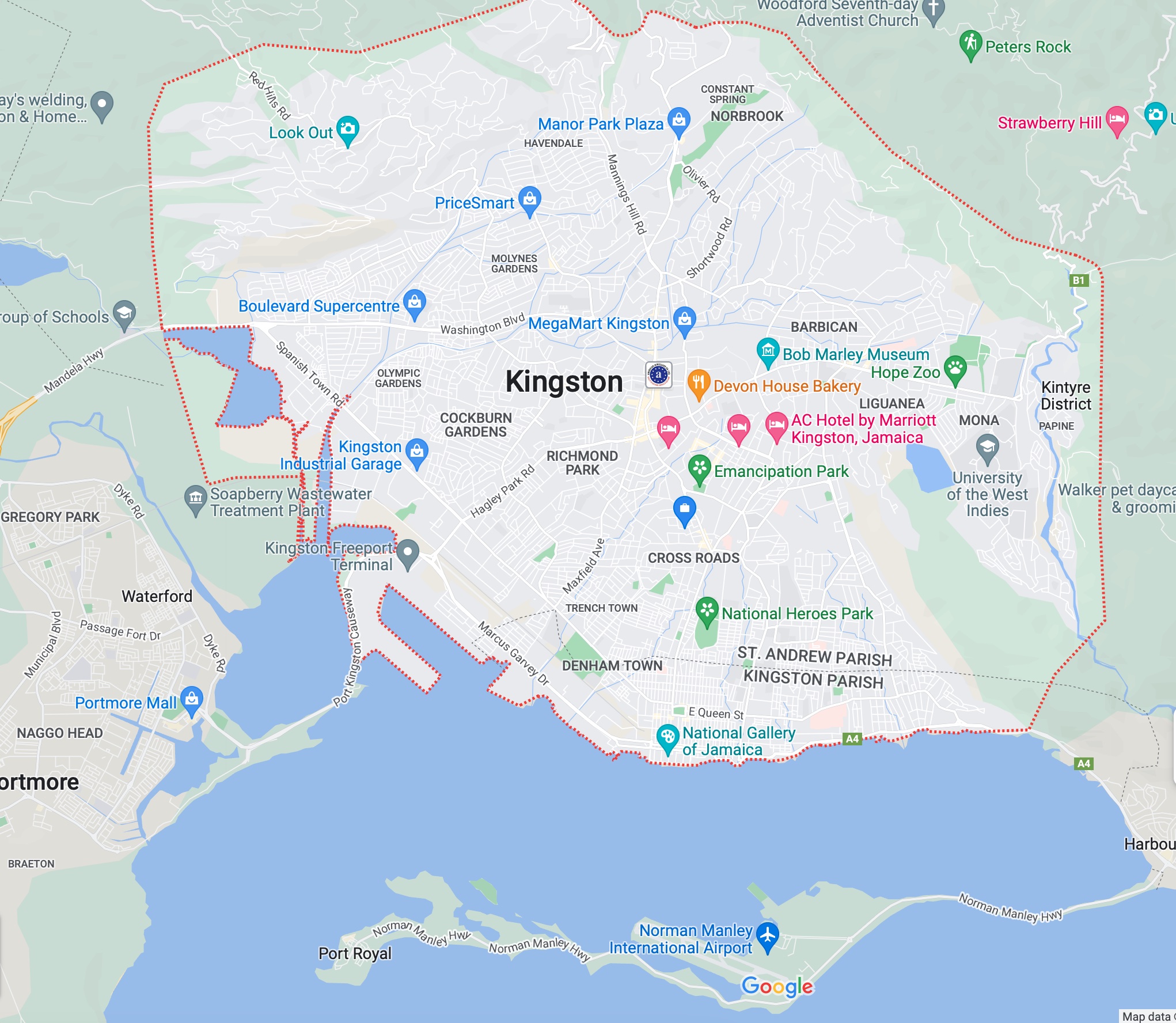 Kingston Jamaica, Massage Services